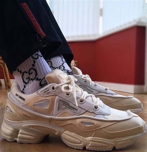 adidas raf simons ozweego 3 cream|raf simons ozweego bunny black.